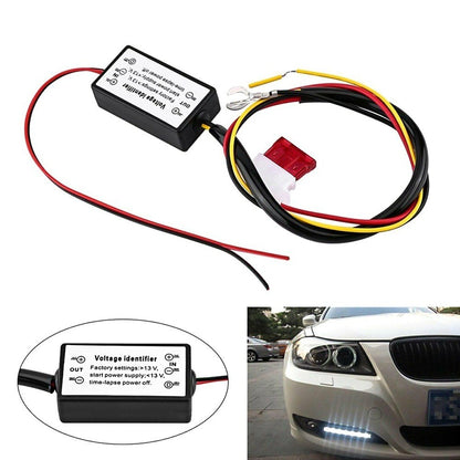 Car Auto LED Daytime Running Light Controller Relay Harness Dimmer Lights