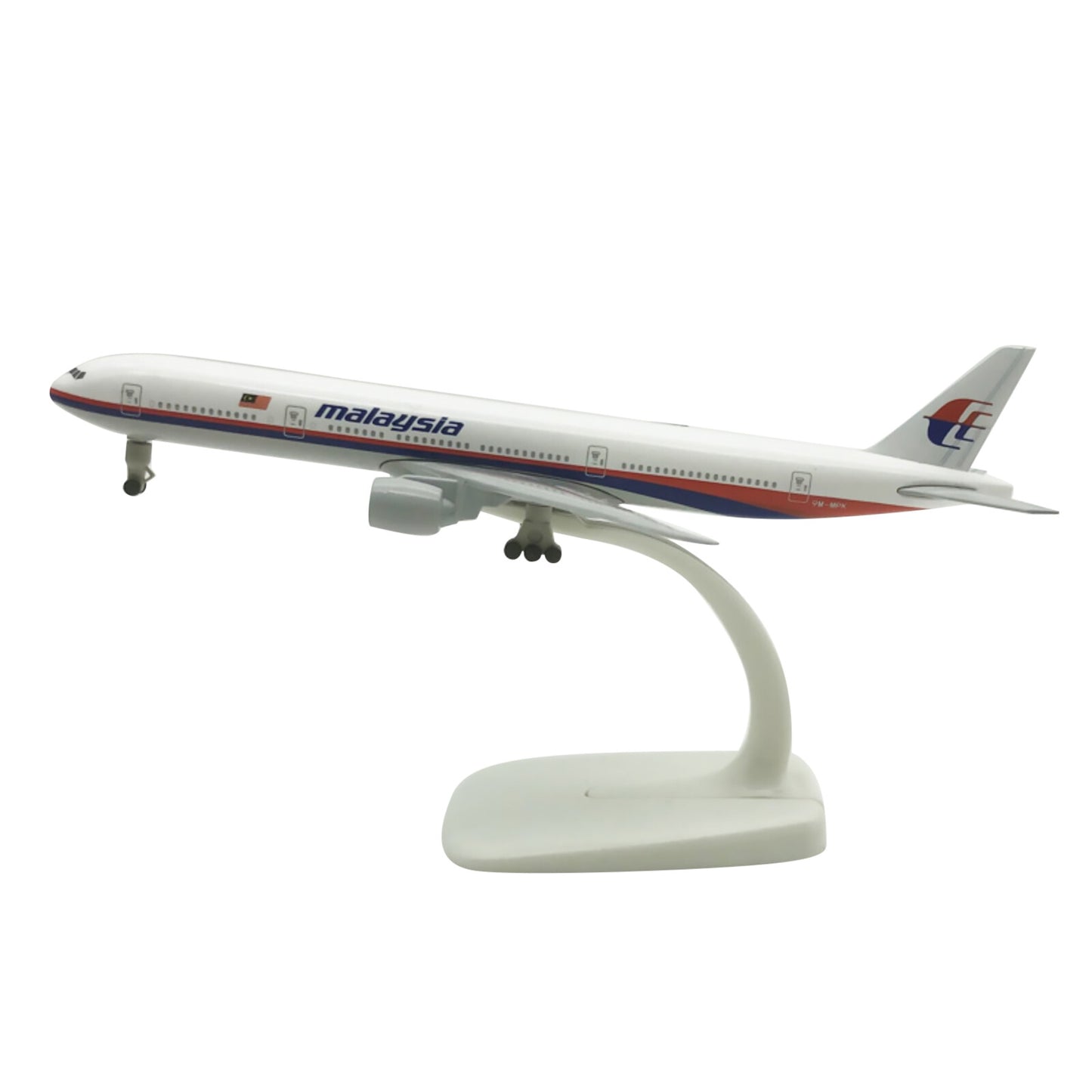 1/350 20cm Alloy Diecast Malaysia Airlines B777 Aircraft Model Simulation Plane