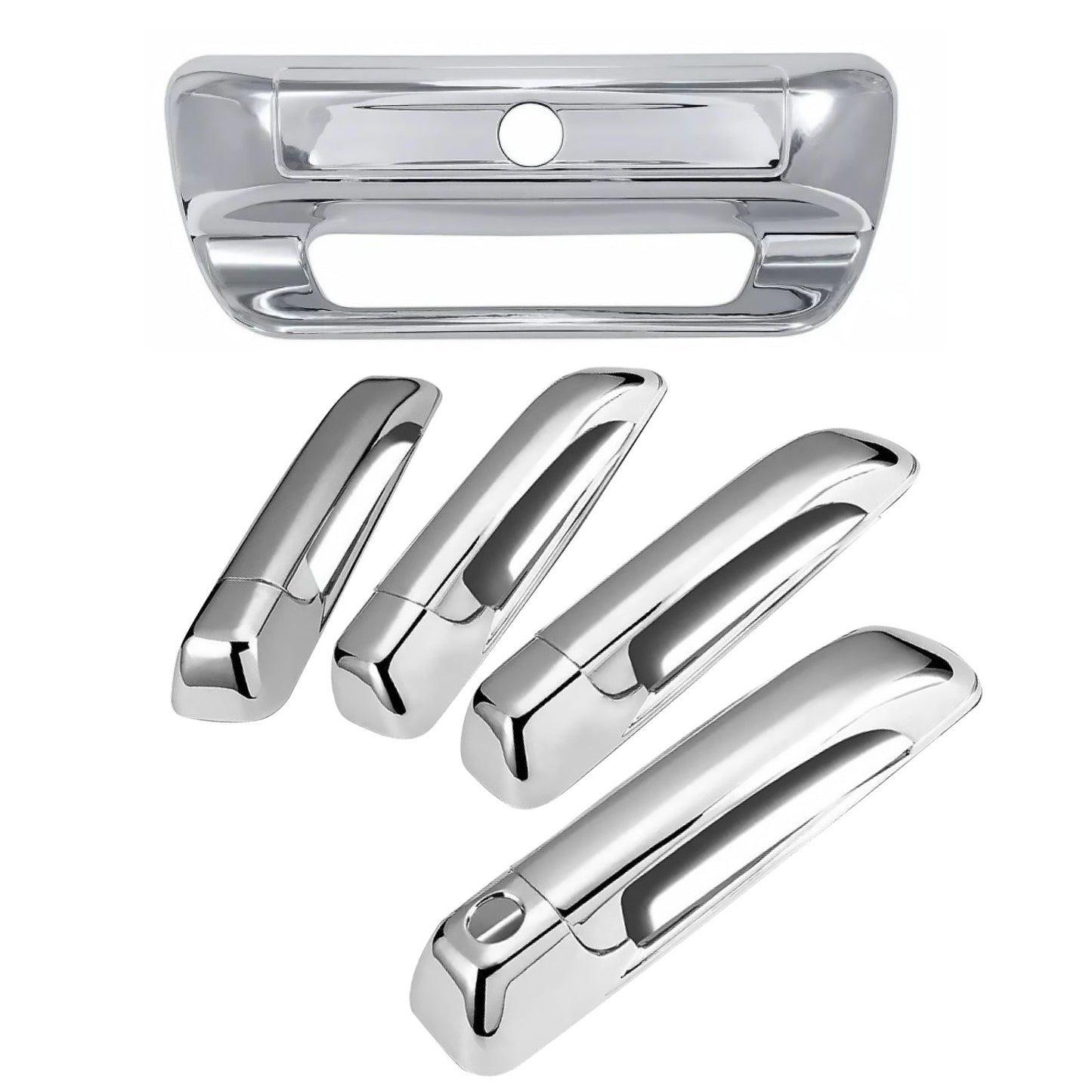 Door Handle & Tailgate Covers perfectly match the chrome effect for Dodge Ram