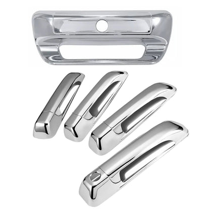 Door Handle & Tailgate Covers perfectly match the chrome effect for Dodge Ram