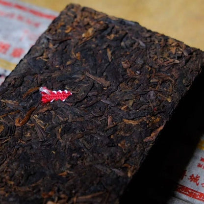 2003 Yunnan Banzhang Gold Buds Old Puerh Tea Aged Brick Puer Brick Tea 500g Ripe