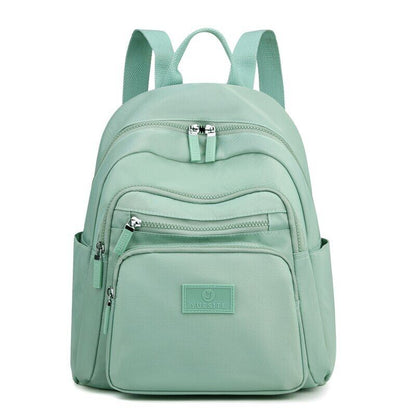Women's Backpack Nylon Backpack Student School Bag Girls' Small Travel Rucksack