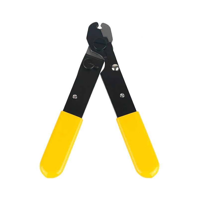 FO103-S Single Hole Fiber Optic Cable Stripper Clamp Fiber Wire Stripping Pliers