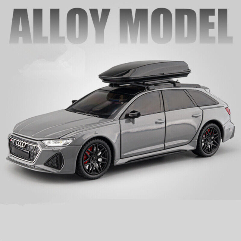 1:24 Audi RS6 Avant Station Wagon Diecast Model Car Toy Vehicle Collection Gift