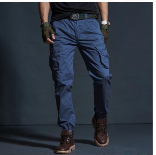 Khaki Pants Men Military Tactical Joggers Camouflage Cargo Pants Army Trousers