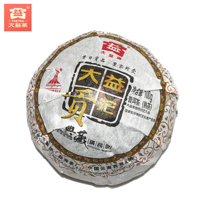 TAETEA Tribution Tuo Cha * Menghai Dayi Pu-erh Tea Ripe Puer Tuocha 100g Box