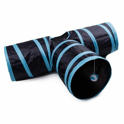 Cat Tunnel Toy Indoor Collapsible Tube Kitty Bored Pet Hole Puppy Kitten Rabbit