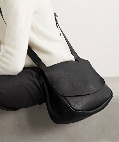 Women's Genuine Leather Messenger Bag Crossbody Shoulder Purse Luxury Handbag