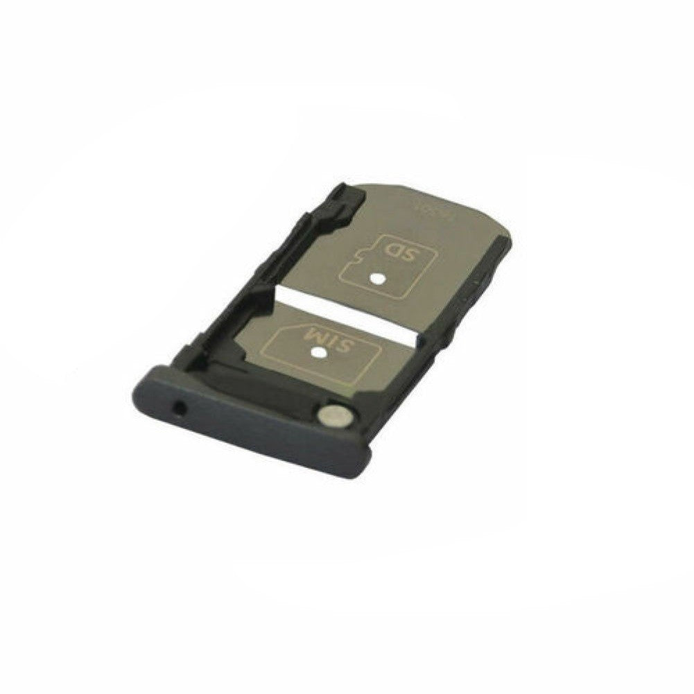1Pc Black Replacement Micro SD SIM Card Tray for Motorola Moto Z Force hh