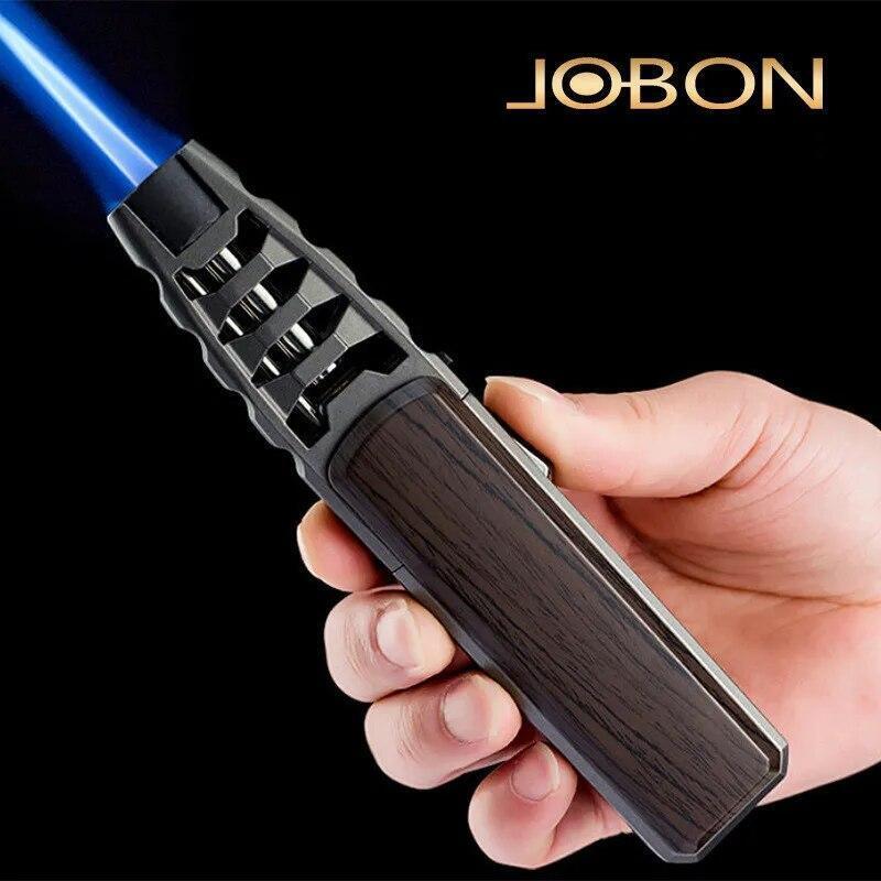 Lighter Gas Butane Refillable Torch Windproof Jet Cigarette Flame Cigar Refill