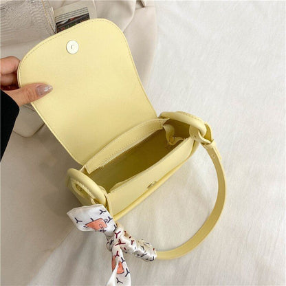 Synthetic Leather Handbag Crossbody Shoulder Bag 20*9.5*16CM Handle 70 - 125 CM