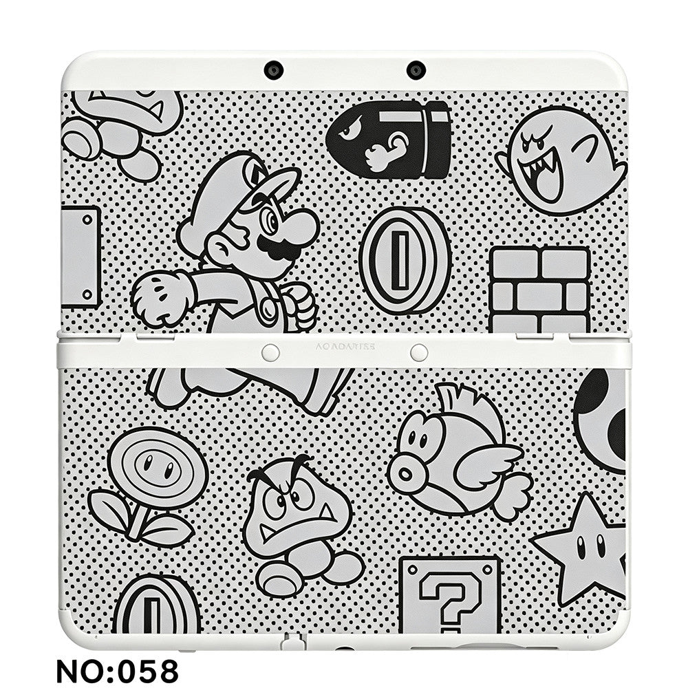 46‑Design Limited Themed Shell Cover Plates for New Nintendo 3DS