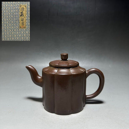 vintage chinese yixing purple clay teapot zisha ceremony fashion gift teaware