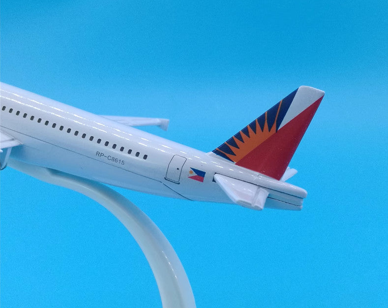 16cm Philippines AIRBUS A320 Passenger Aircraft Diecast Aircraft Plane Model