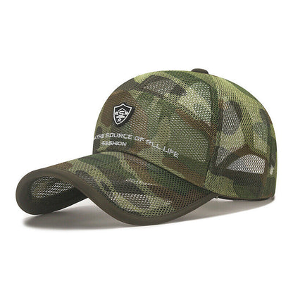 Mesh Cap Baseball Cap Sun Hat Trucker Hat Snapback Hat Summer Mesh Breathable