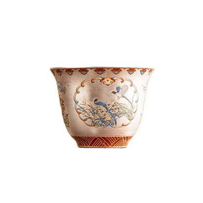 40ml Enamel Colored Tea Cup Home Master Cup Single Cup Chinese Tea Tasting Cup