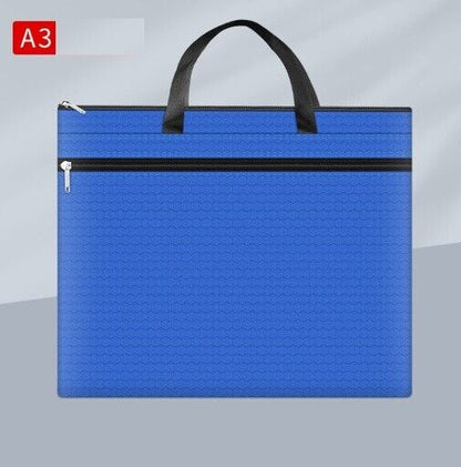 Drawing Painting Storage Bag A3 PVC Briefcase Documents File Folders Accessories