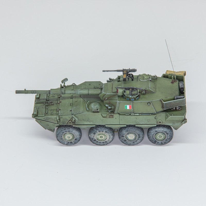 1/72 Italian Centaur tank destroyer Wheeled tank Finished product model