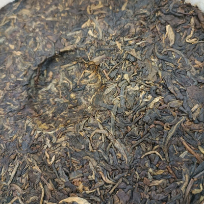 2007 Laomane Arbor Tree Spring Buds Pu-erh Tea Cake 357g Raw Pu'er QiZi Banzhang