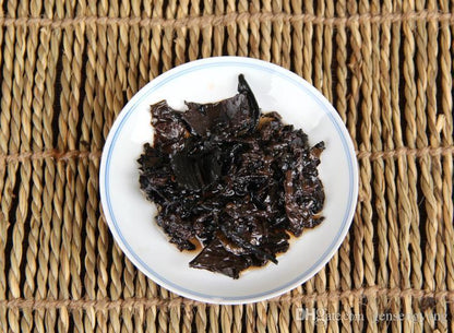 Ripe Pu Erh Tea Brick 7562 Menghai Xinghai Yunnan Aged Puer Tea 250g