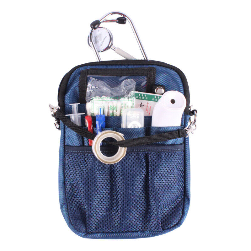 Portable Nurse Barber Pouch Waist Bag Wallet Pocket with Strap Tool Storage Bag
