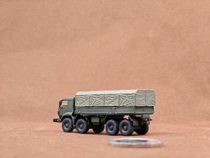 3D Printed 1/144 Russian Tanker Transportation Command Vehicle Colored Model