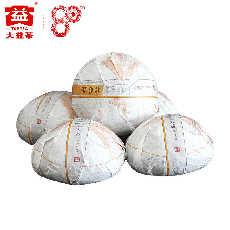 2014 Menghai V93 Classic Ripe Pu'er Tea Dayi Ripe Shu Pu Er Tuocha Tuo Cha 500g