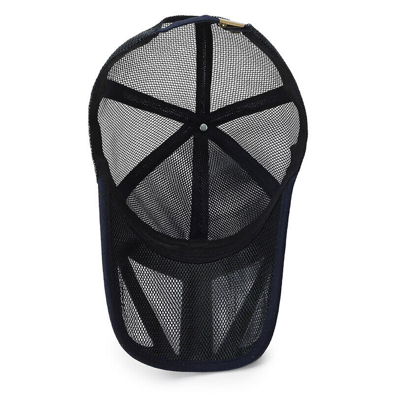 Trucker Cap Mesh Caps Snapback Hat Fishing Hat Full Hollow Outdoor Summer Caps