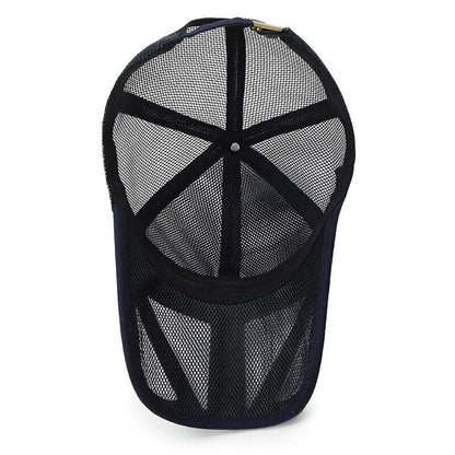 Trucker Cap Mesh Caps Snapback Hat Fishing Hat Full Hollow Outdoor Summer Caps