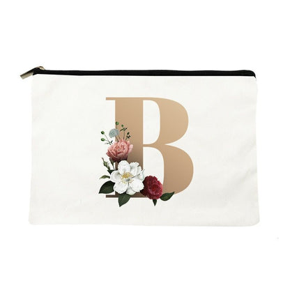 Makeup Bag Print Cosmetic Bags Bridal Party Bags Organizer Pouch Clutch Gift 1PC