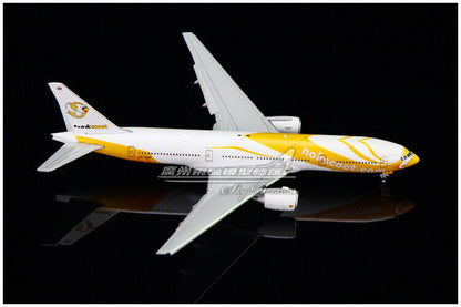 1:400 JC Wings Nokscoot BOEING 777-200ER Passenger Plane Flap Down Diecast Model
