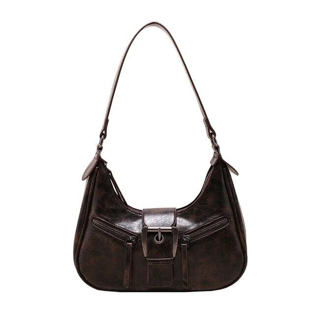 Women's Classic Vintage Handbag Leather Shoulder Bag Crossbody Bag Retro Gift