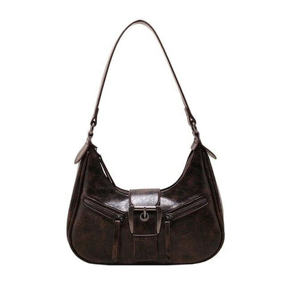 Women's Classic Vintage Handbag Leather Shoulder Bag Crossbody Bag Retro Gift