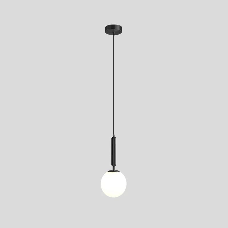 Pendant Lights Modern LED Glass Ball Gold Black Indoor Kitchen Dining Lamp Decor