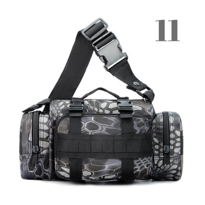 Men's Military Tactical Waist Bag Outdoor Camping Shoulder Chest Bag Fanny Pack
