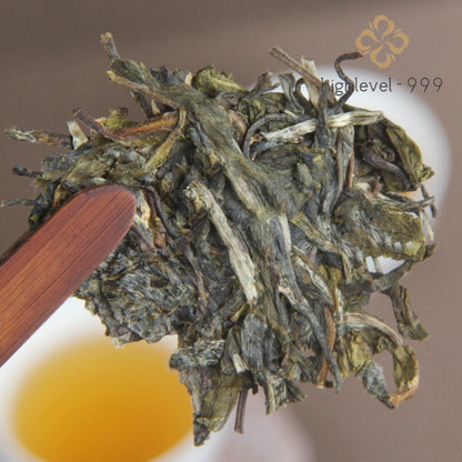 100g Raw Pu'er Tea Cake Yunnan Manzhuan Tea Mountain Ancient Tree Aged Leaf Tea