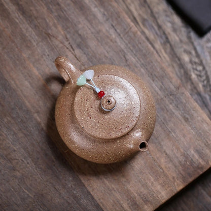 Yixing Purple Clay Teapot Original Ore Purple Jade and Golden Sand Handcraft pot