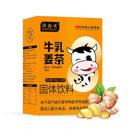Milk Ginger Tea with Brown Sugar Ginger Jujube Tea Menstrual Women Drink