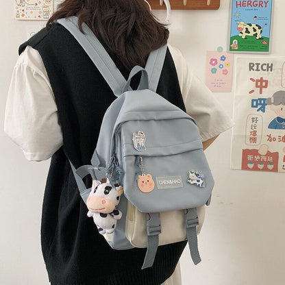 Waterproof Small Backpack Summer School Bags Cute Elementary Traveling Backpack