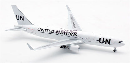 Inflight United Nations for Boeing B767-300 ET-ALJ 1:200 Plane Pre-built Model