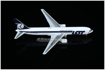 1:400 JC Wings LOT BOEING 767-300ER Passenger Airplane Diecast Aircraft Model