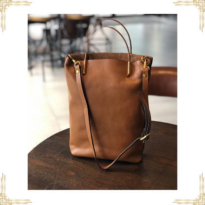 Women GENUINE LEATHER Handbag Soft Large Capacity Cross Shoulder Bag Vintage
