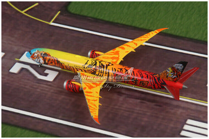 1:400 JC WINGS 2022 Tiger BOEING 787-9 Passenger Aircraft Diecast Airplane Model