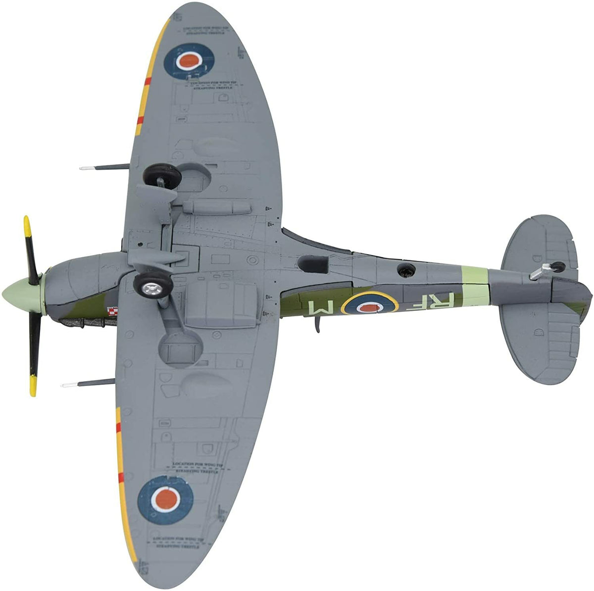 1:72 Supermarine Spitfire Fighter Attack Metal Diecast Plane Model, WW II 1941