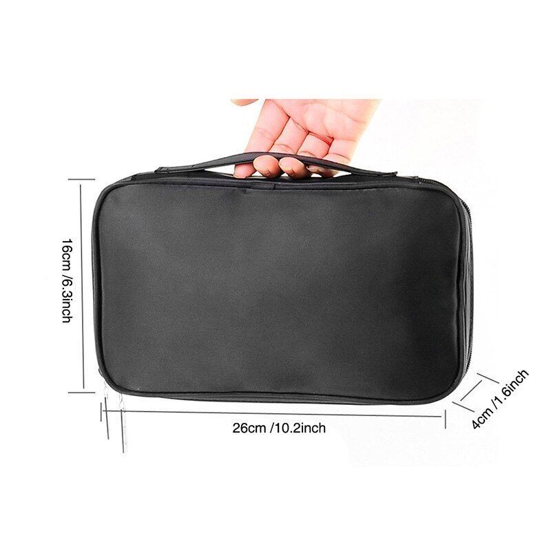 Cosmetic Bag Beauty Case Toiletry Brush Organizer Makeup Bag Traveling 27*17*4CM