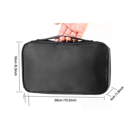 Cosmetic Bag Beauty Case Toiletry Brush Organizer Makeup Bag Traveling 27*17*4CM
