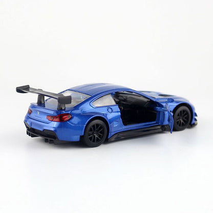 1:44 BMW M6 GT3 Racing Car Diecast Model Car Toy Vehicle for Boys Kids Gifts