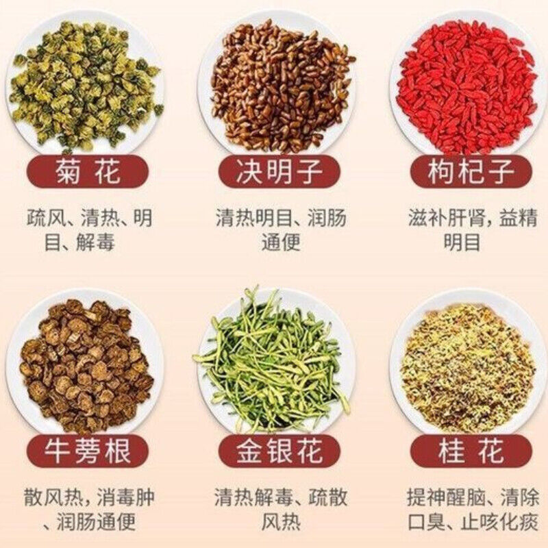 5g*20 Bags Juemingzi Niubang Herbal Tea Tongrentang Cassia Burdock Herbs Tea Bag