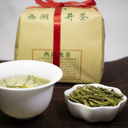 2023 1st Grade West Lake Dragon Well Green Tea Hang Zhou Longjing Cha 250g