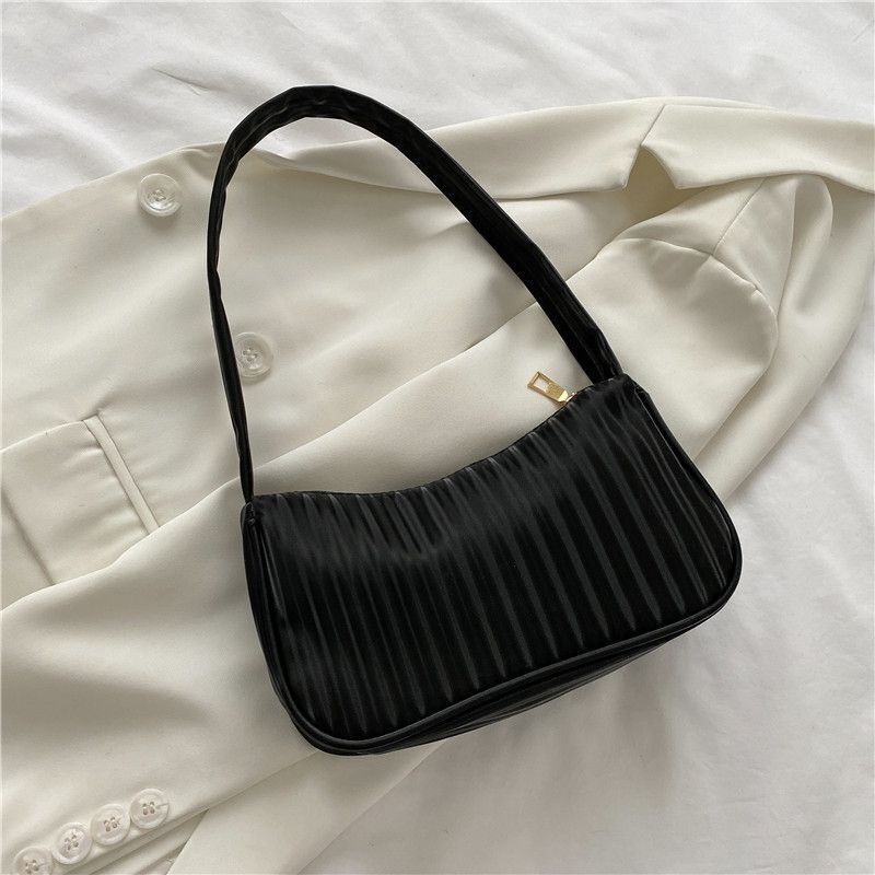Vintage Handbags Exquisite Underarm Bag Shoulder Purse Zipper Handbag Clutch 1PC